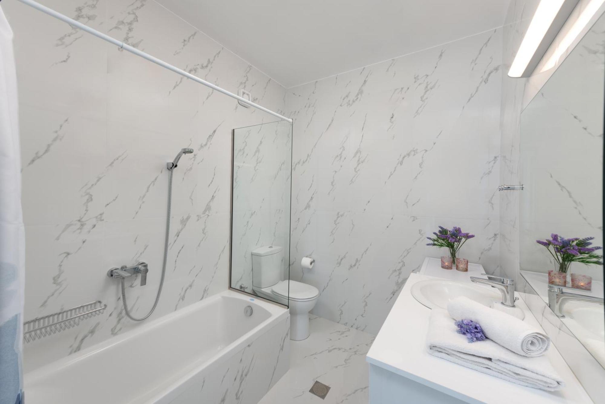 アイオス・ニコラオスSea View Bliss 2Br Agios Getawayアパートメント エクステリア 写真