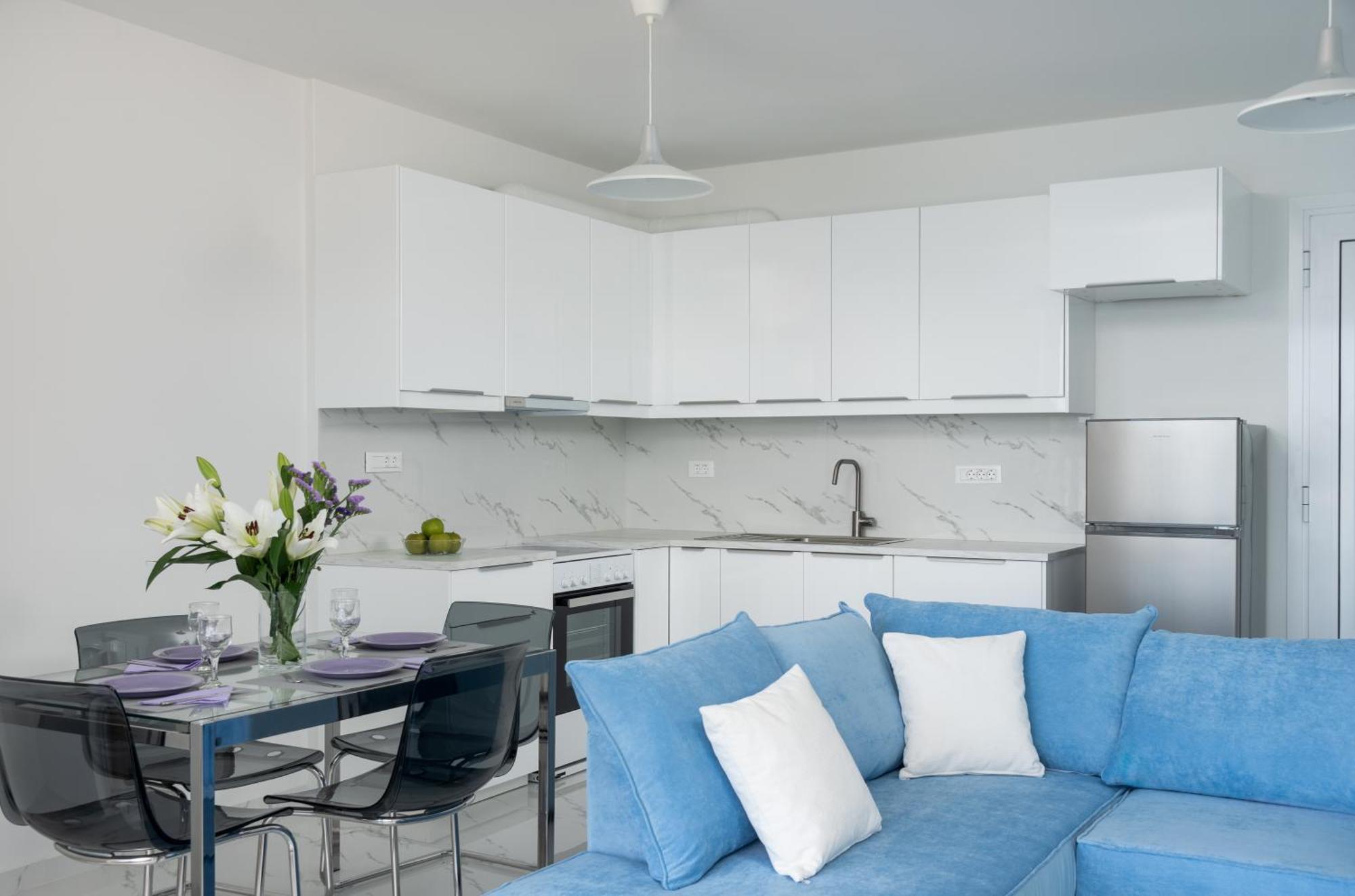 アイオス・ニコラオスSea View Bliss 2Br Agios Getawayアパートメント エクステリア 写真