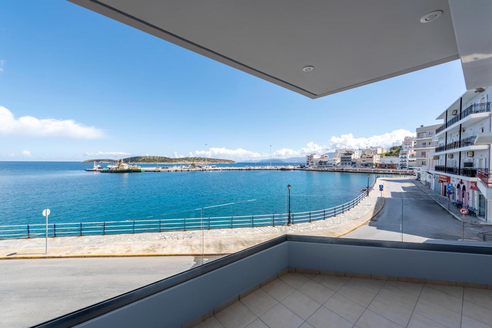 アイオス・ニコラオスSea View Bliss 2Br Agios Getawayアパートメント エクステリア 写真