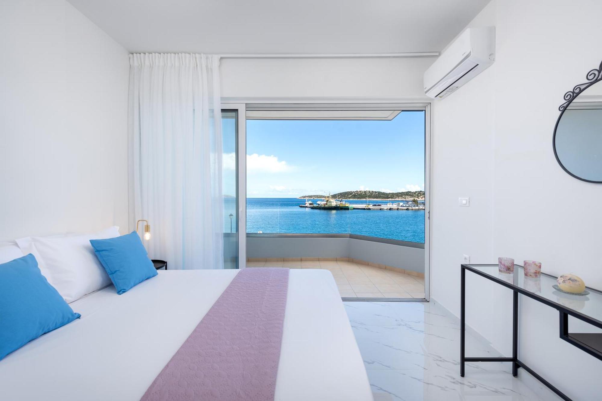 アイオス・ニコラオスSea View Bliss 2Br Agios Getawayアパートメント エクステリア 写真