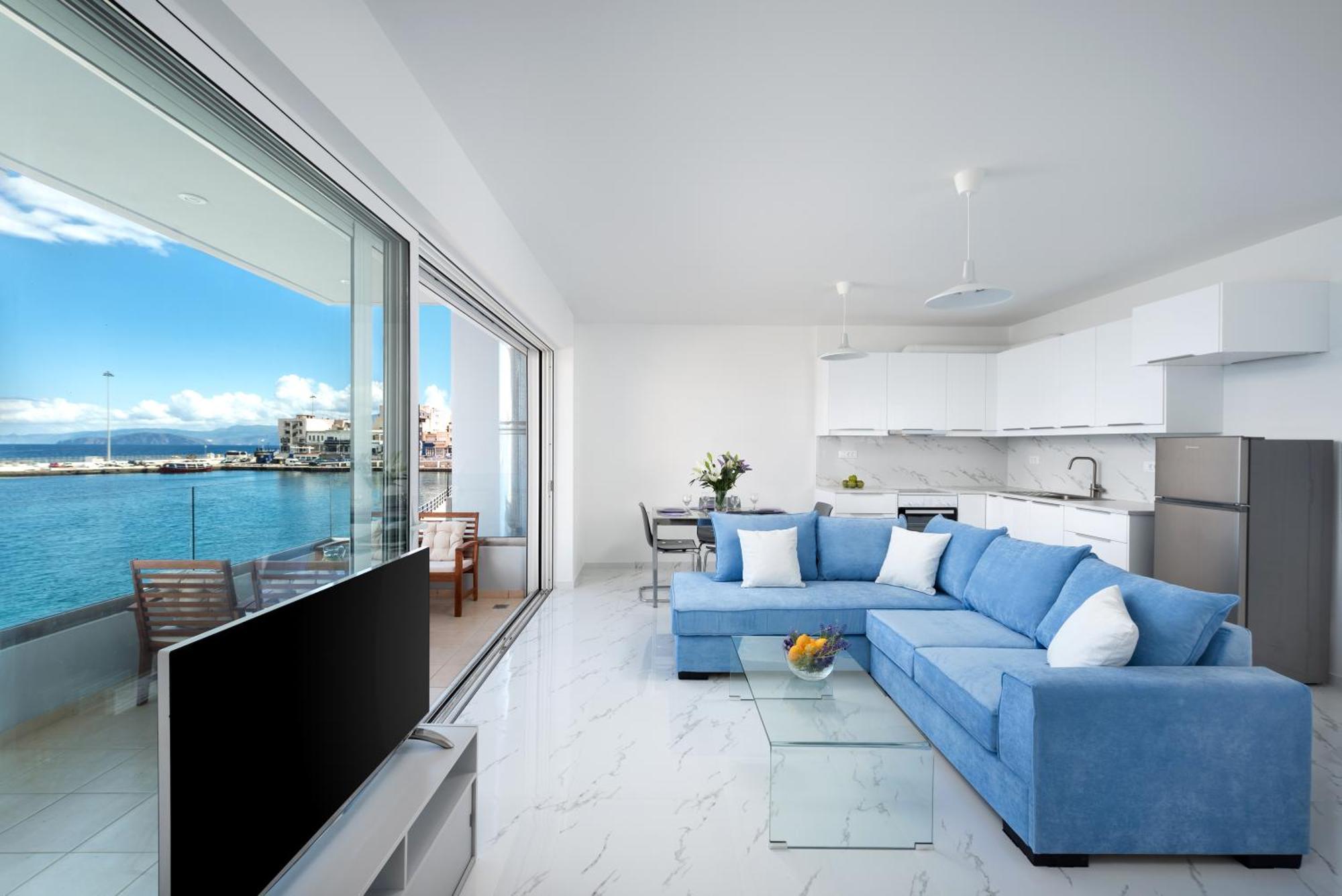 アイオス・ニコラオスSea View Bliss 2Br Agios Getawayアパートメント エクステリア 写真